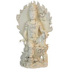 Early 20th Century Blanc de Chine Guan Yin