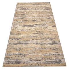Marble Design, Silk and Wool Rug, Modern Concept 3