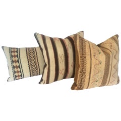 Custom Grouping of Hand Loomed Moroccan Pillows