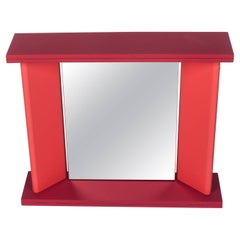 Pink Memphis Table Mirror by Marco Zannini, 1990s 5