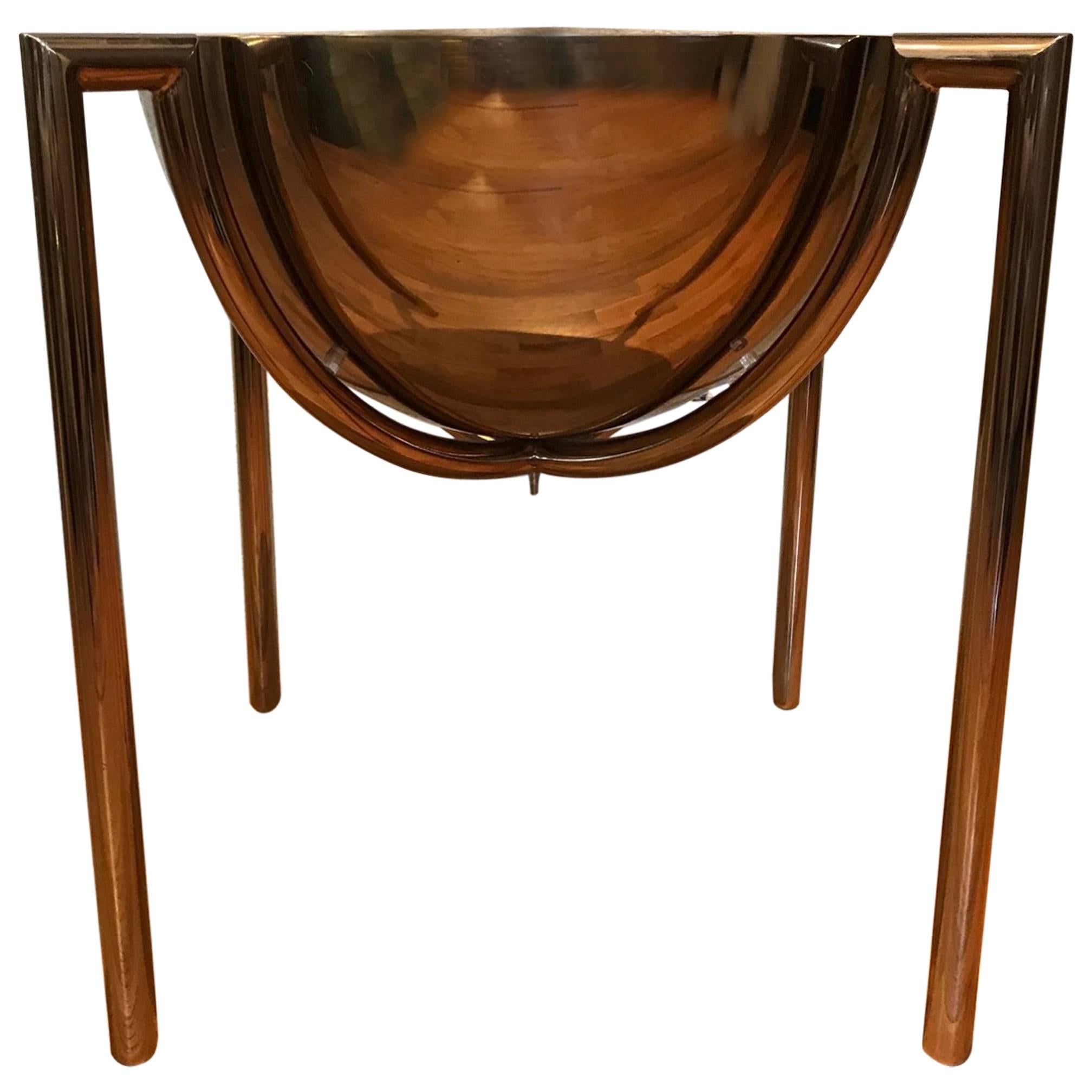 Brueton Bronze Side or End Table by J Wade Beam