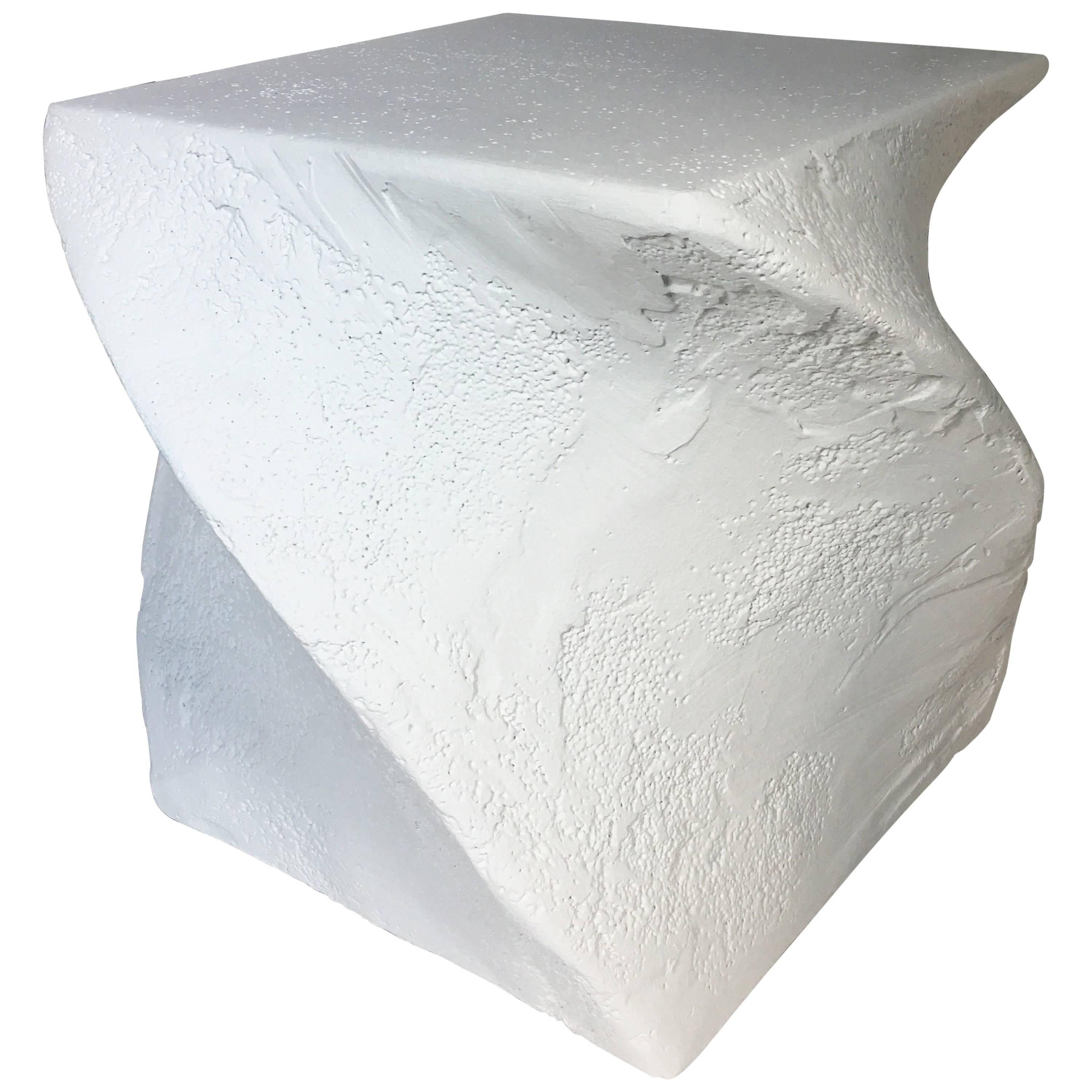 Postmodern Sculptural Plaster Table