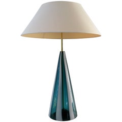 Mid-Century Fasce Verticali Lamp, style of Fulvio Bianconi for Venini, 1960s