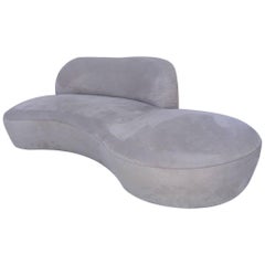 7.5 Mid-Century Modern Vladimir Kagan Curved Cloud Sofa
