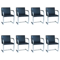 Set of Eight Knoll Brno Chairs