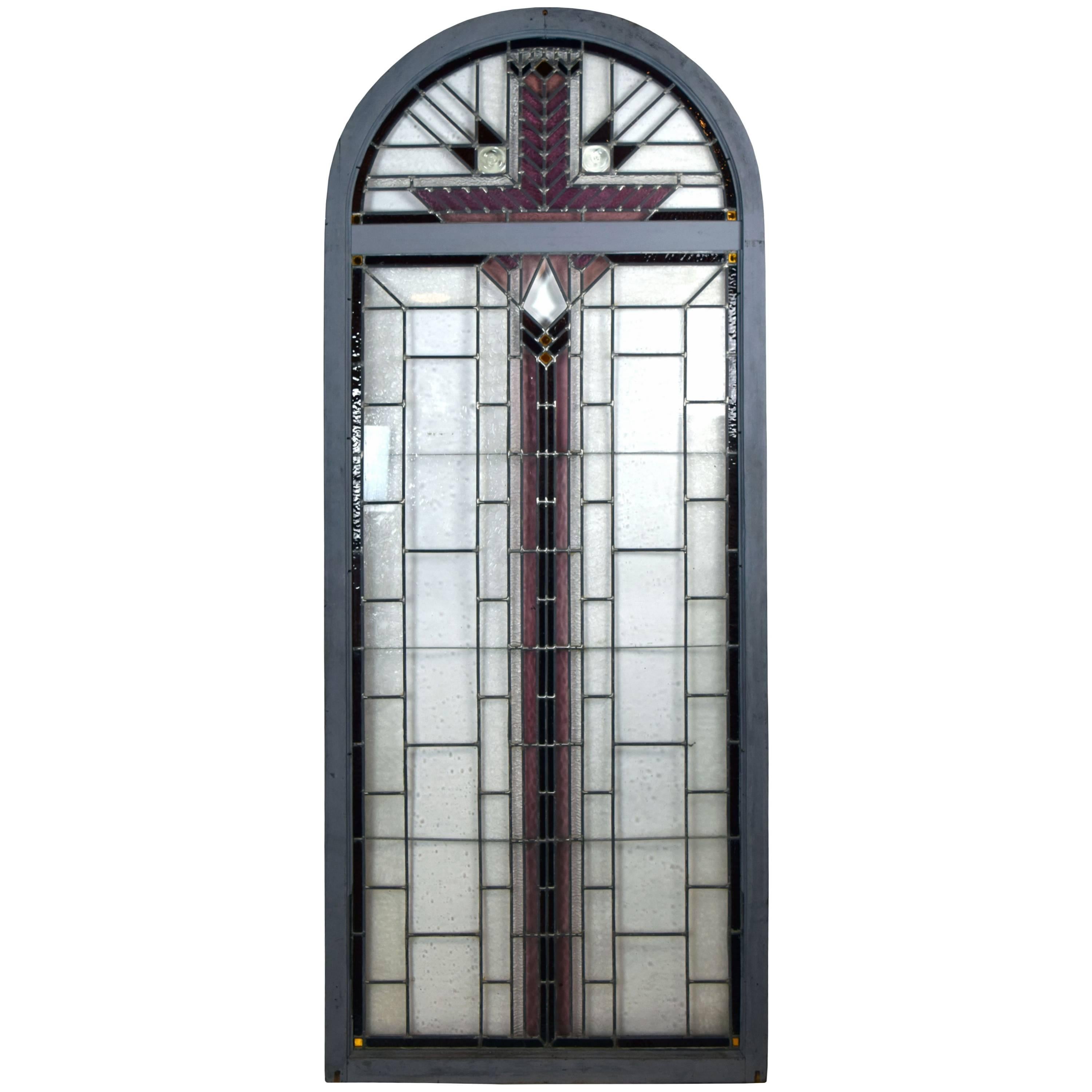 Art Deco Glass Panels - 48 For Sale on 1stDibs