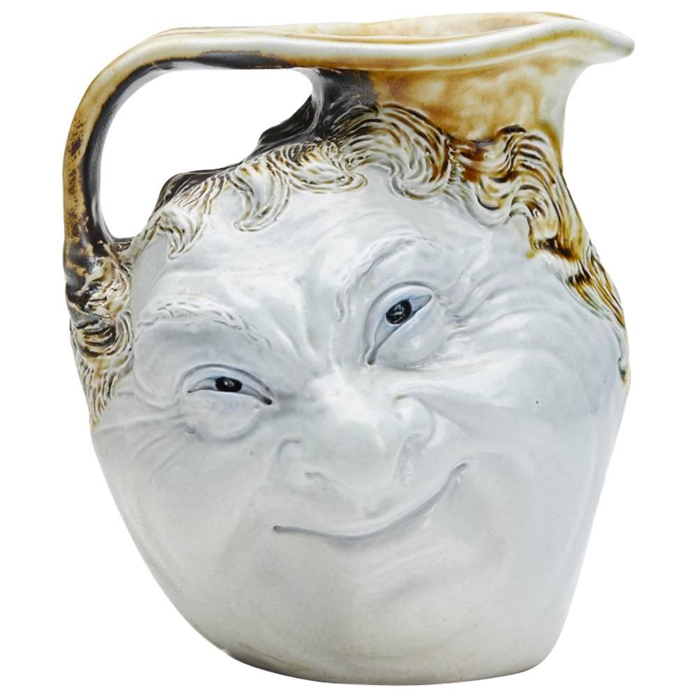 Robert Wallace Martin Face Jug Martin Brothers, Early 20th Century