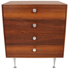 George Nelson for Herman Miller Rosewood Thin Edge Chest Nightstand or End Table