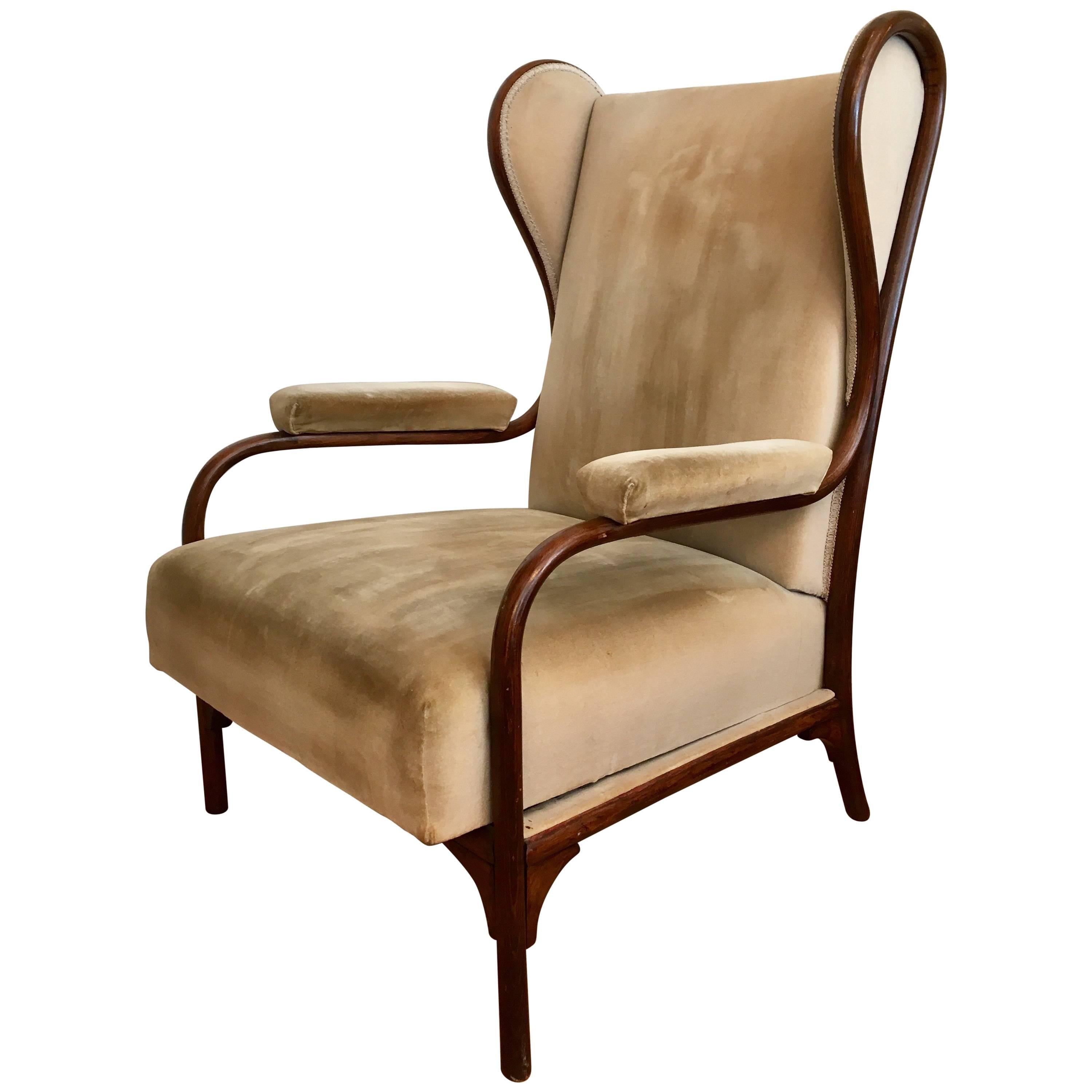 Gebruder Thonet Model 6541 Wing Chair