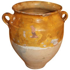 19th Century French Terracotta Confit Jar