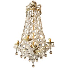 Antique French Crown Chandelier