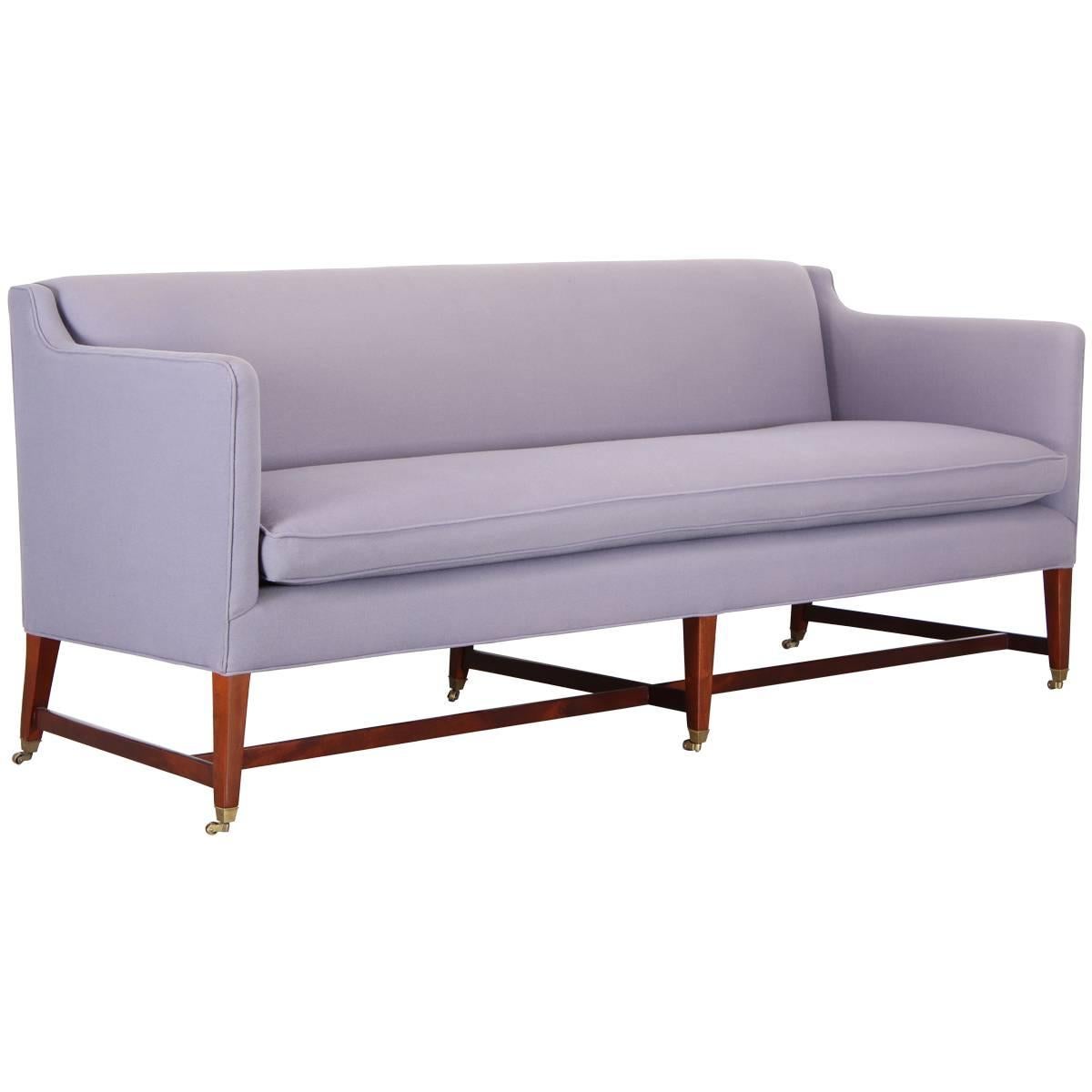 Lawsonia Manufacturing Co Hepplewhite Style Sofa