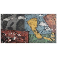 Moving to the City, Concrete Tactile Wall Sculpture, 2015