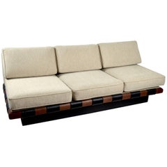 Pearsall for Craft Associates Three-Seat Bench Sofa