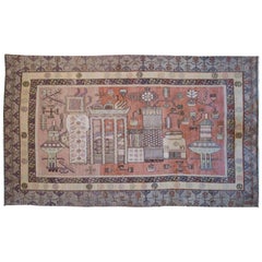Samarkanischer Teppich des frühen 20. Jahrhunderts