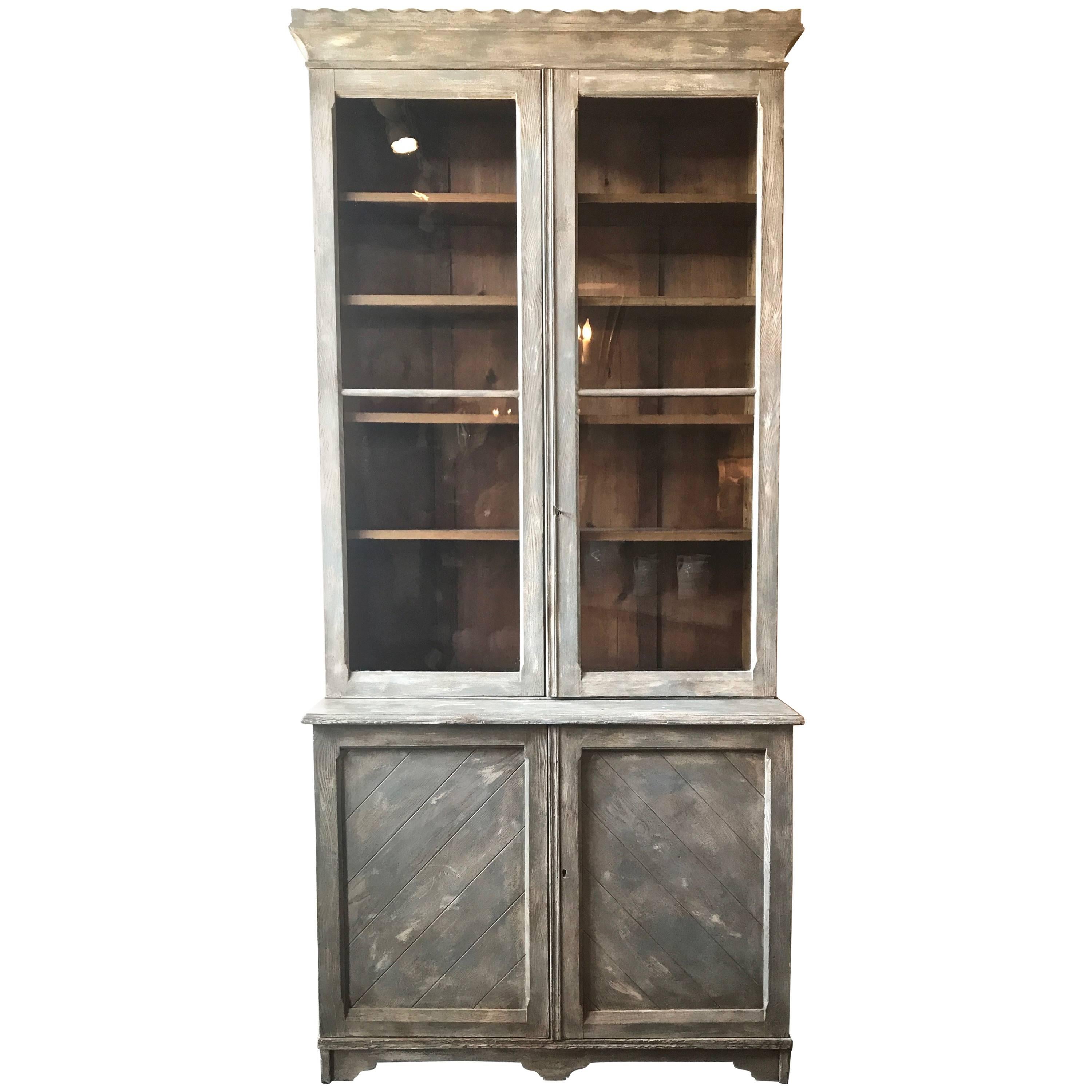 19th Century English Arts & Crafts Cabinet For Sale