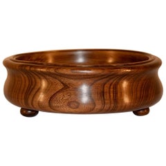 Antique English Turned Bowl, circa 1900