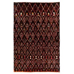 Modern Moroccan Design Rug. 100% Wool Carpet. Custom Options Available