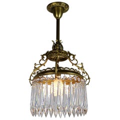Highly Decorative Late Victorian Hall Fixture