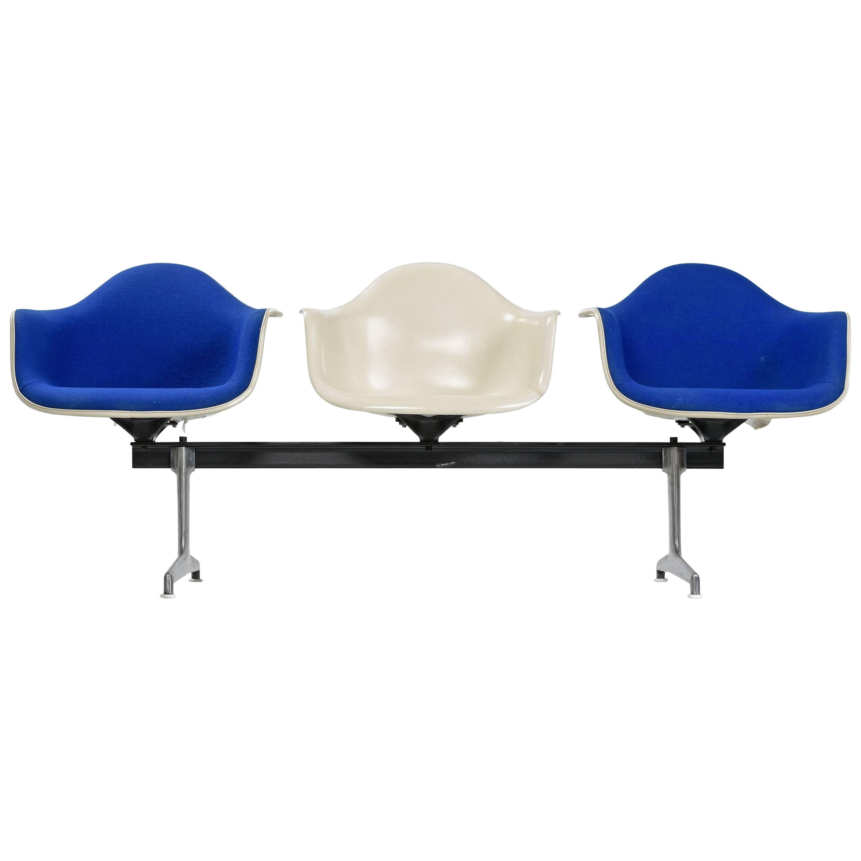 Eames Tandem Shell Chair Bench by Herman Miller