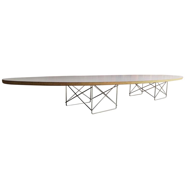 Charles and Ray Eames Elliptical Coffee Table for Herman ...