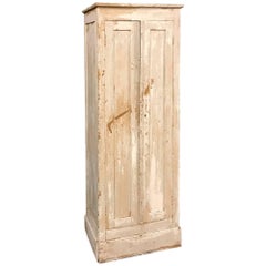 Distressed White Cabinet
