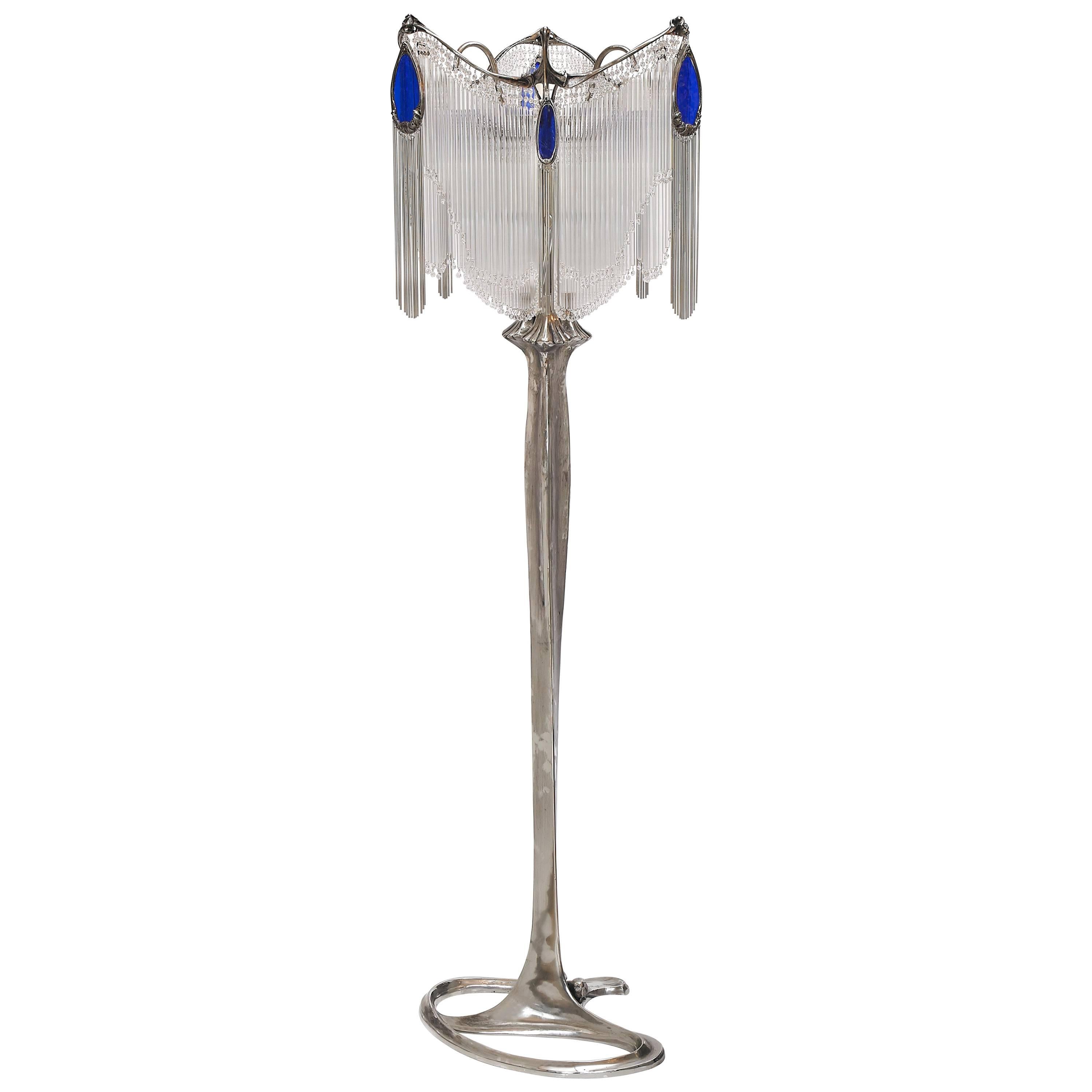 Art Nouveau Majorelle Floor Lamp