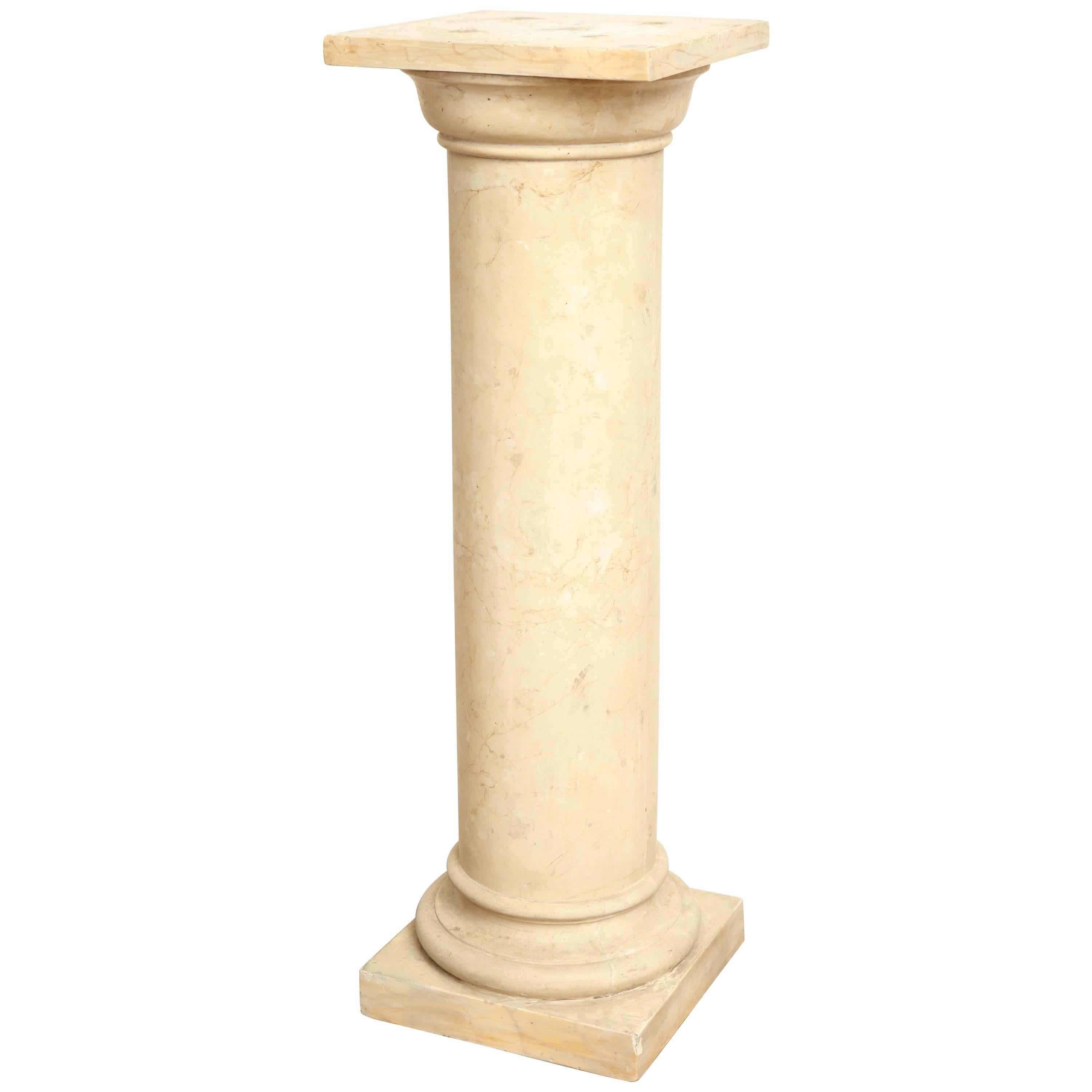 Early 20th Century English, Composition, Classical Column For Sale