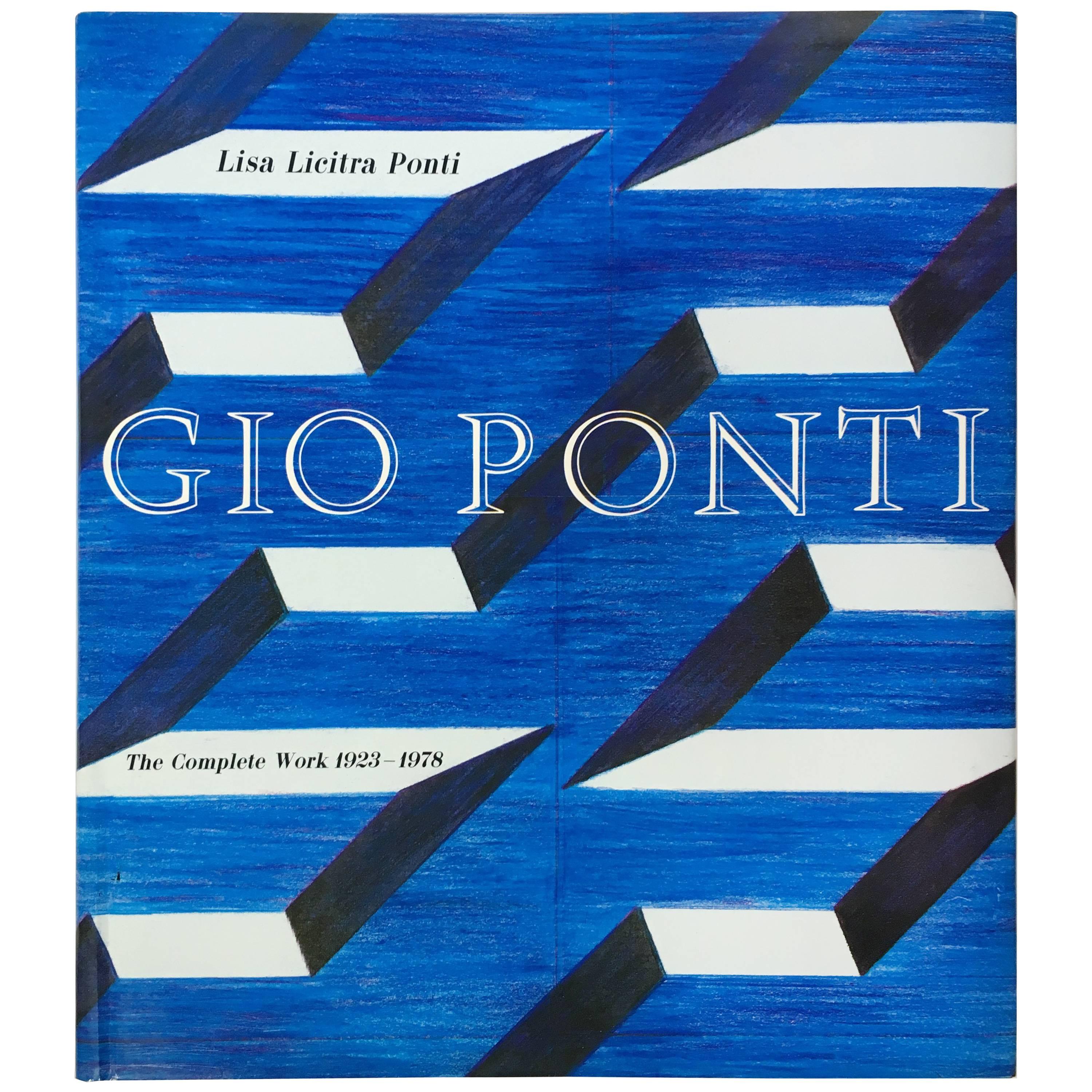 "Gio Ponti The Complete Work 1923-1978" First Edition Book, 1990
