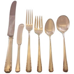 Courtship by International Sterling Silver Flatware Set for 12 Service 77 pieces