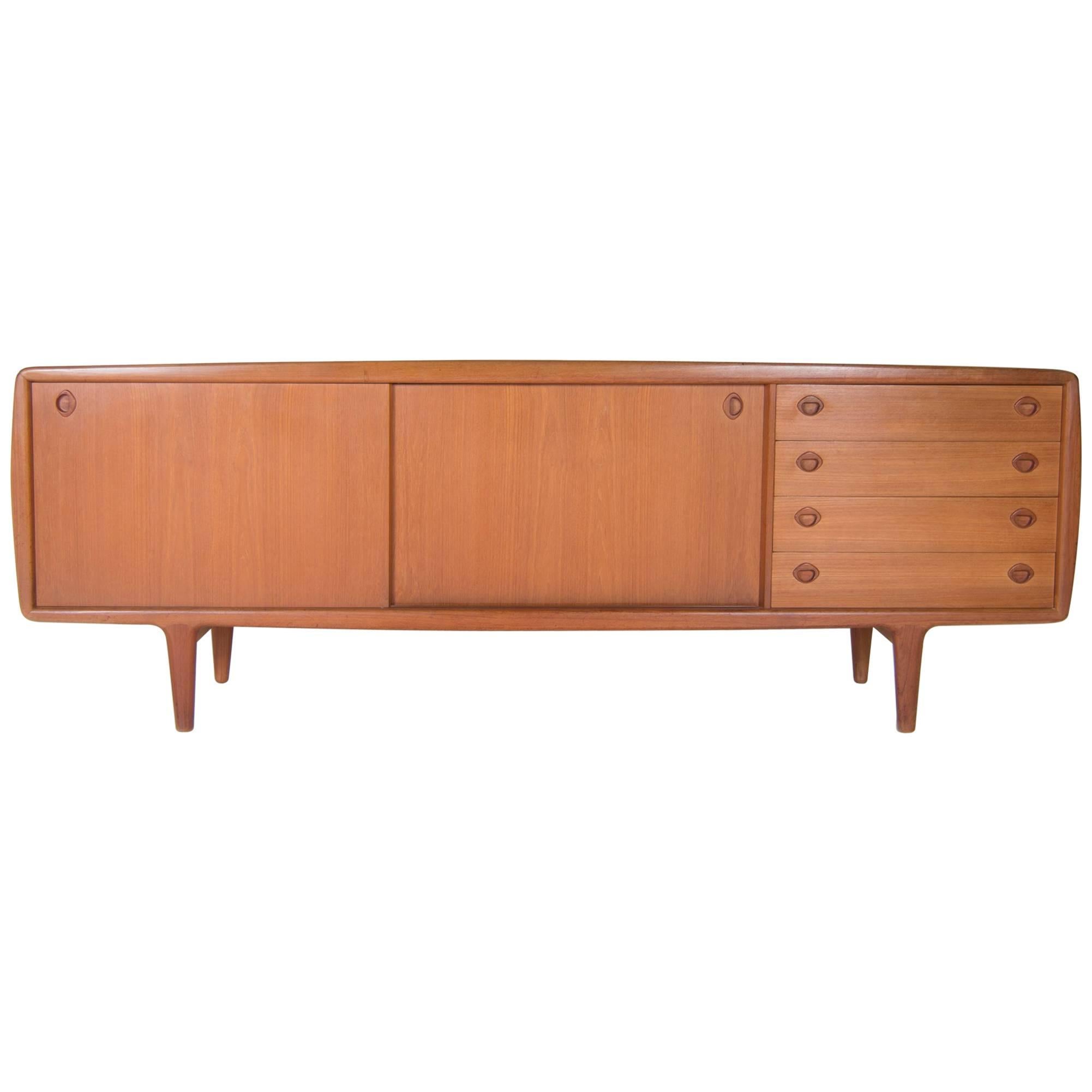 Vintage Sideboard Produced by H.P. Hansen in the 1960s For Sale