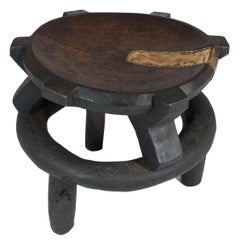 Early 20th Century Wooden Stool from Tanzania, East Africa 3