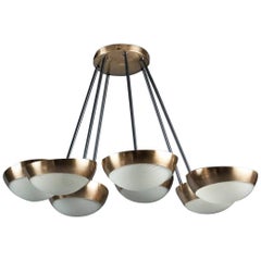 Ceiling Light by Stilnovo, Italy, circa 1950s 1