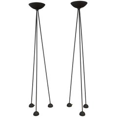 One Koch & Lowy Memphis-Style Tall Tripod Torchiere