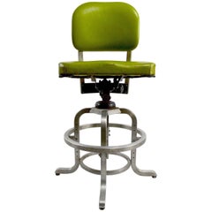 GoodForm Aluminum Base Adjustable Stool