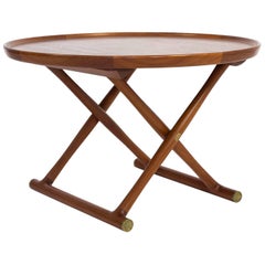 Mogens Lassen, Egyptian Table in Teak, A.J. Iversen