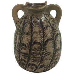Martin Brothers Miniature Two Handled Vase, circa 1900 8