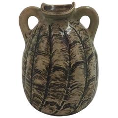 Martin Brothers Miniature Two Handled Vase, circa 1900