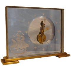 Vintage Mid-Century Jaeger LeCoultre Clock