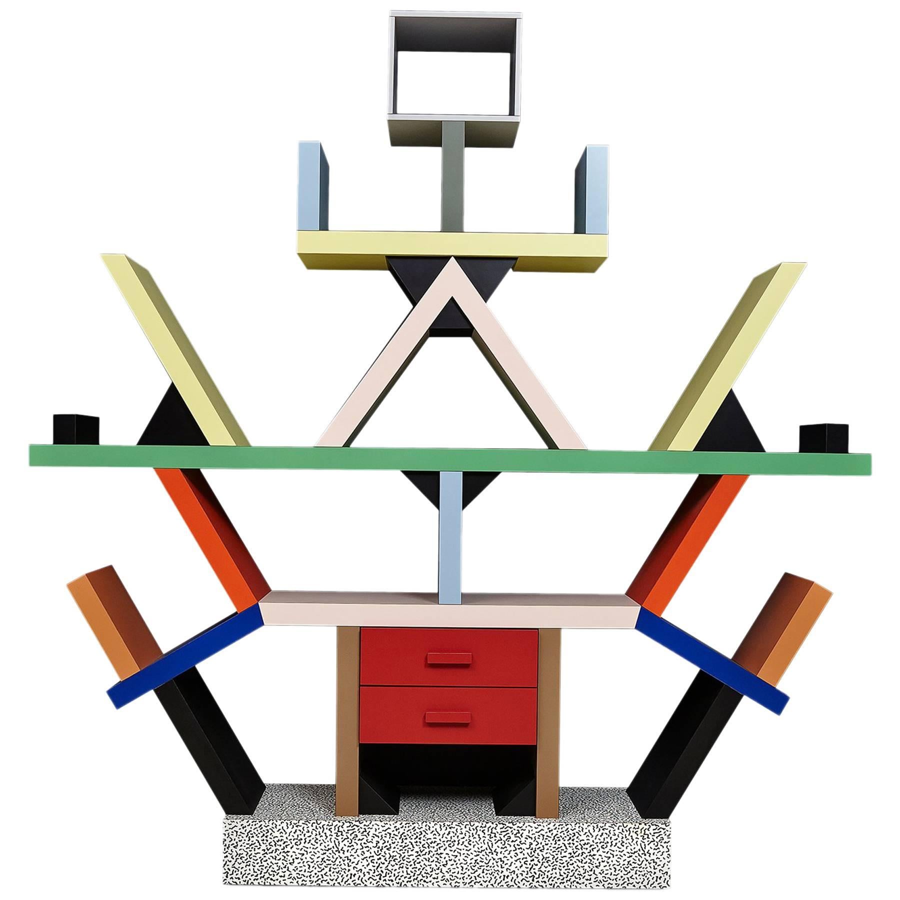 Number 3 of Limited Edition Carlton, by Ettore Sottsass for Memphis Milano For Sale