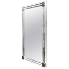 Custom Large Glass Rod Mirror