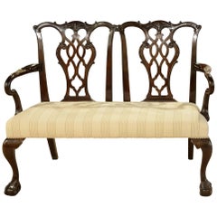 George III Style Back Settee