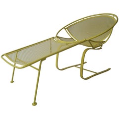 Maurizio Tempestini Salterini Springer Lounge Chair Chaise Hook on Ottoman