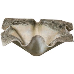 Vintage Willy Guhl Fiber Cement Mouchoir Handkerchief Planter, circa 1950 6
