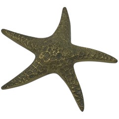 1960s Brass Starfish Sculpture