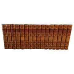 Set of Leather Bound Novels by Sir Walter Scott 9