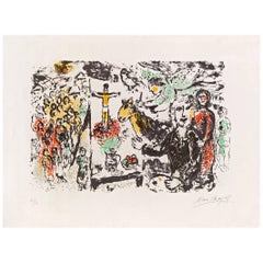 Marc Chagall, L'Artiste et Thèmes Bibliques, Saint Paul, 1974