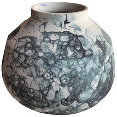 Bubble Design Ceramic Vase, Netherlands, Contemporary