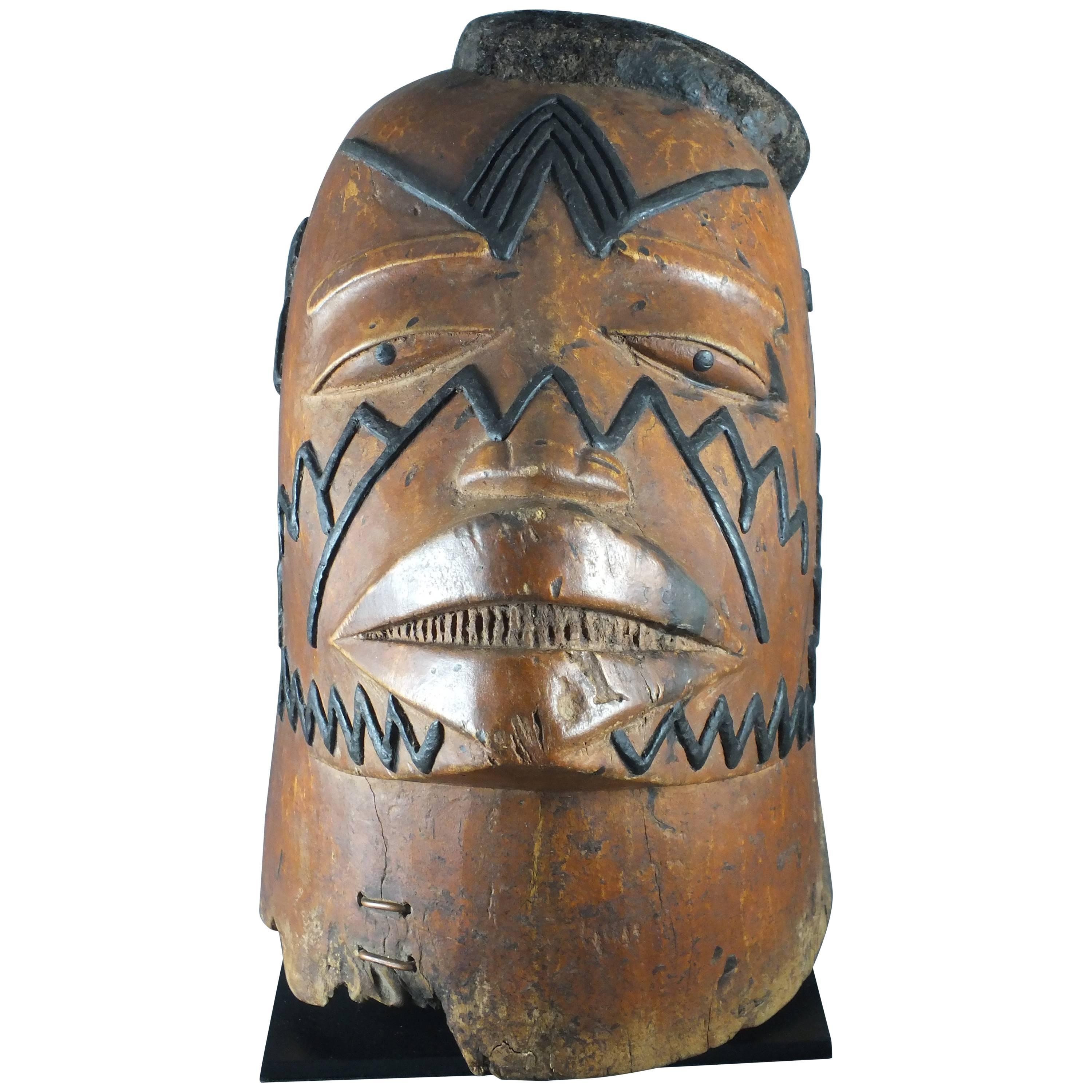 Makonde Mask, Tanzania East Africa, Early 20th Century For Sale