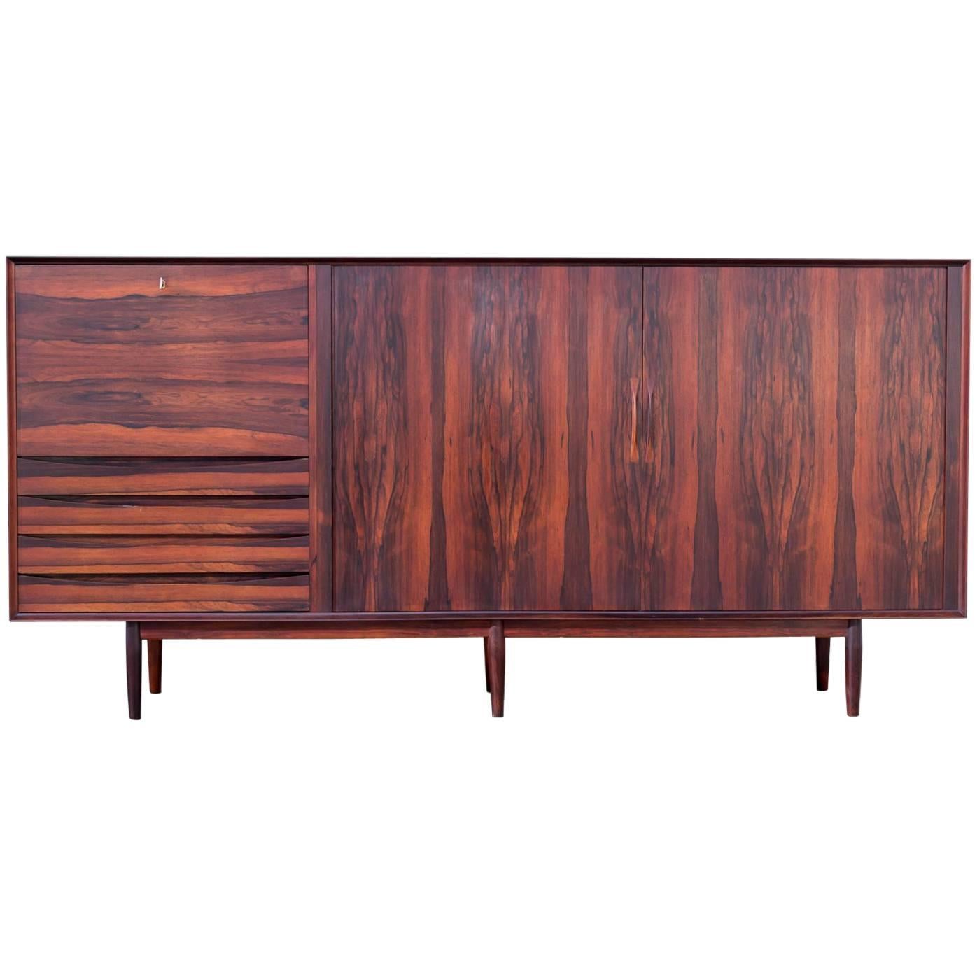 1960s Arne Vodder Medium Sideboard for Sibast For Sale